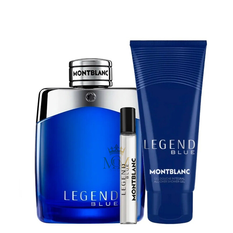 LEGEND BLUE SET EDP 100ML + EDP 7.5ML + ALL-OVER SG 4 LEGEND BLUE SET EDP 100ML + EDP 7.5ML + ALL-OVER SG - Image 4