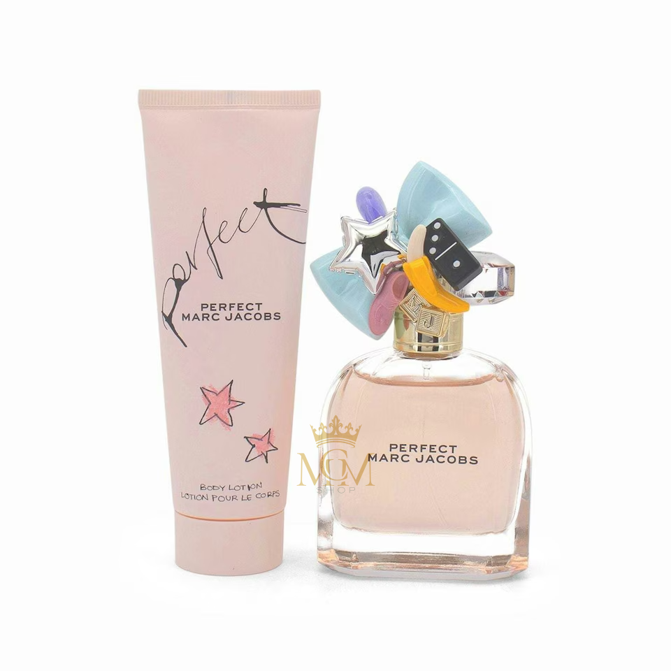 MARC JACOBS PERFECT (W) EDP 100ML + BL 75ML TRAVEL SET 3 MARC JACOBS PERFECT (W) EDP 100ML + BL 75ML TRAVEL SET - Image 3