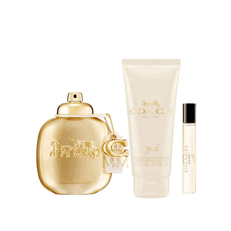 COACH GOLD SET PARFUM 90ML + PARFUM 7.5ML + BL 2 COACH GOLD SET PARFUM 90ML + PARFUM 7.5ML + BL - Image 2