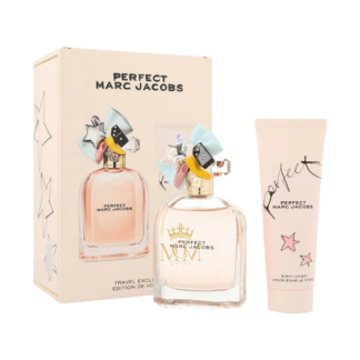MARC JACOBS PERFECT (W) EDP 100ML + BL 75ML TRAVEL SET