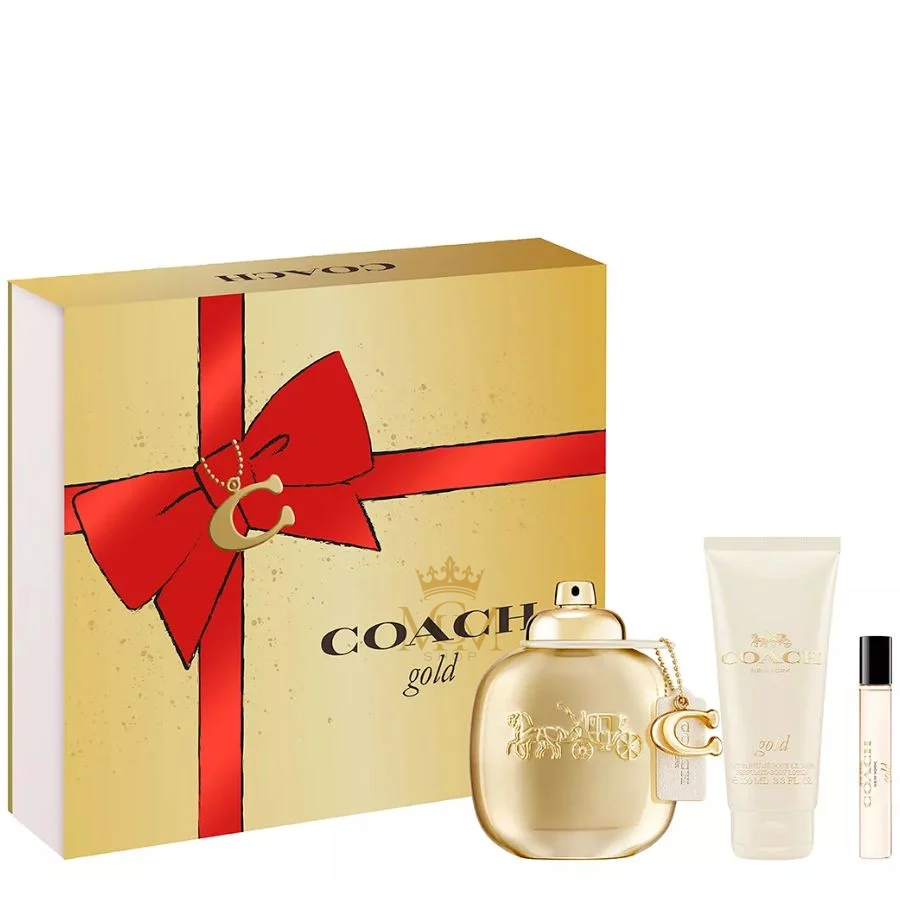 COACH GOLD SET PARFUM 90ML + PARFUM 7.5ML + BL 3 COACH GOLD SET PARFUM 90ML + PARFUM 7.5ML + BL - Image 3